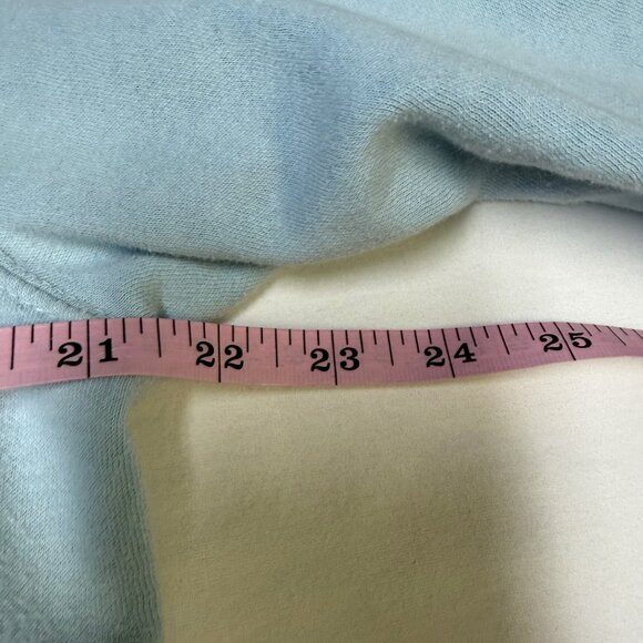 The North Face Novelty Patch Hoodie Men’s Medium Light Blue EUC - Picture 12 of 14